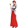 Sexy Maid Long Dress M4987