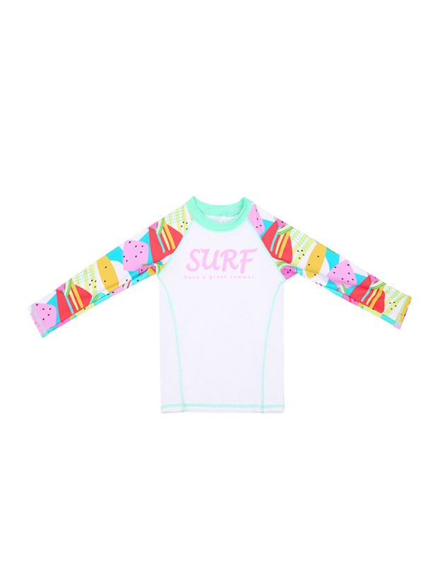 Cartoon Watermelon Swimming Set Girls Separate Sunblock Spring Swimsuit With Hat KF201