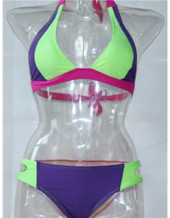 Fashion color bikini M5370
