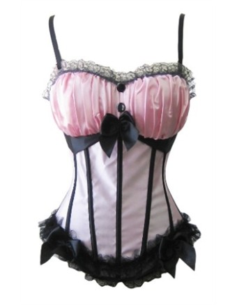 sexy pink lace bundle of ede corset M1755G