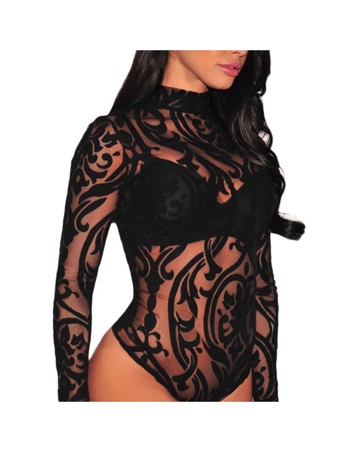 Black transparent Sexy Lingerie M2145