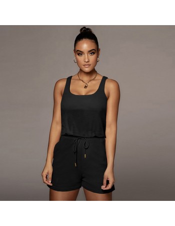 short one piece workout rompers and jumpsuits for women M30140