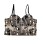 Sexy Spice Girl Fishbone Lace Suspender Vest Black Top Bottoming Bra KN8326
