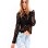 Sexy lace black long sleeve for women M30001