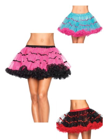 Sexy Girl Striped Tulle Petticoat S010