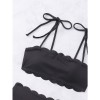 Strap Sexy Beach Bikinis Bottoms Swimwear Black Bathing Suit Bikini A2215