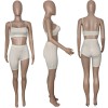 Sling Top Sexy Tube Top And Shorts Set Two Piece Summer M046