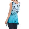 New colorful  Slim hooded sleeveless T-shirt M88044
