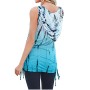 New colorful  Slim hooded sleeveless T-shirt M88044