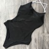Sexy Solid Bandage One Piece Monokini Swimsuit m18031