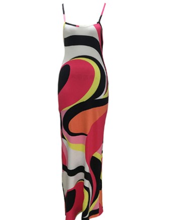 sexy back hollow out dress floor-length dress m88039