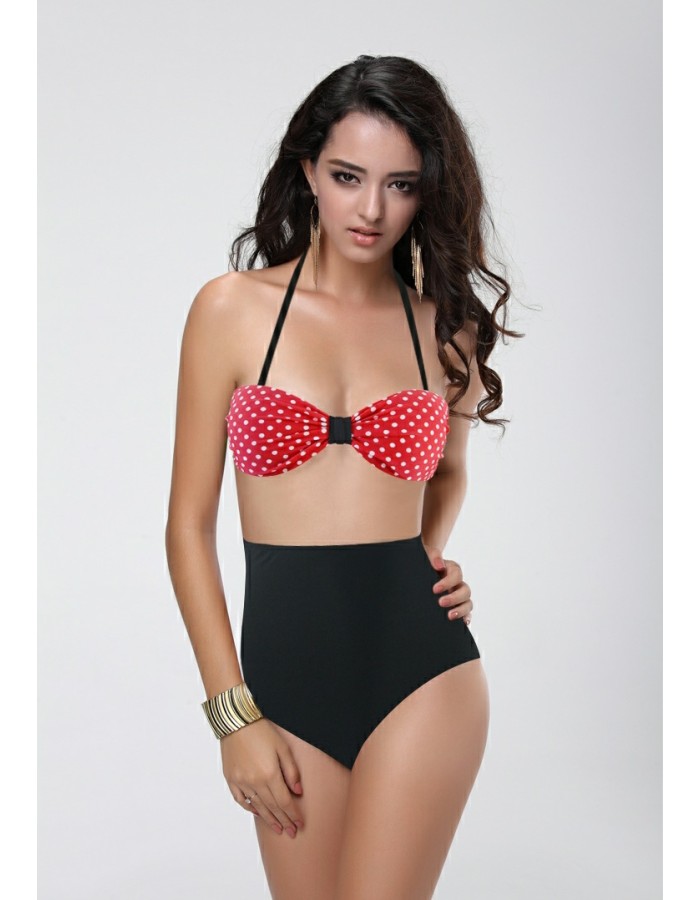 Black Blue Bikini Swimwear M5310b