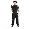 Black policeman costume M4715