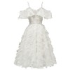 Fringed Ruffle Women Summer Ladies Evening Party Retro Cocktail Dresses CD1704