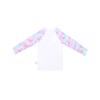 Children's Swimsuit Mermaid Separate Set Long Sleeve Fish Scale Shorts Girls Swimsuit KF207