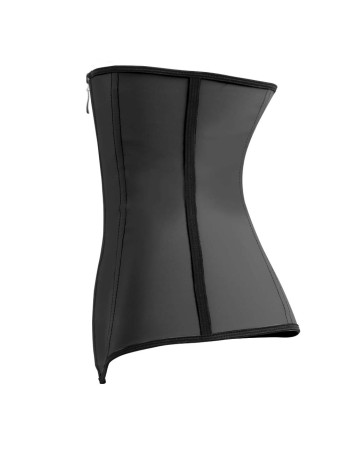 New arrival women zipper latex corsets M1303Q