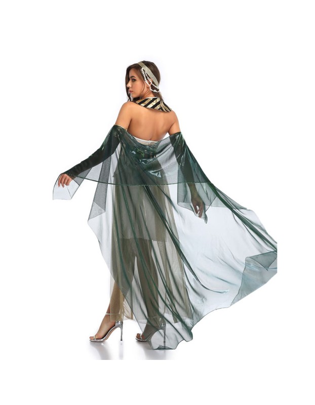 Halloween Cosplay Egyptian Pharaoh Cleopatra Greek Goddess Performance Costume SM3346 3347