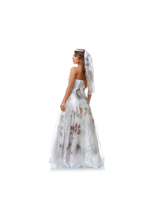 Halloween Ghost Bride Costume Zombie Vampire Cosplay Performance DL2027