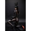 Bunny Sexy Underwear SM Blood Drops Body Black Silk Temptation Open File Free Performance Clothes XX