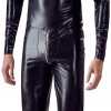 patent leather pullover tights costume 2021 stage men costume N802