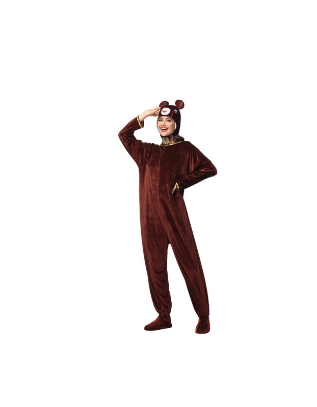 Halloween Adult Animal Costume Bear Doll Goat Cosplay Stage Costume SL3403