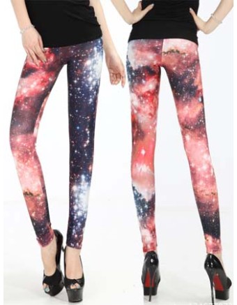 Ladies Stylish Galaxy Leggings 305