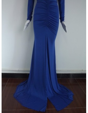 Sexy Long Sleeves Design Maxi Dress M3996