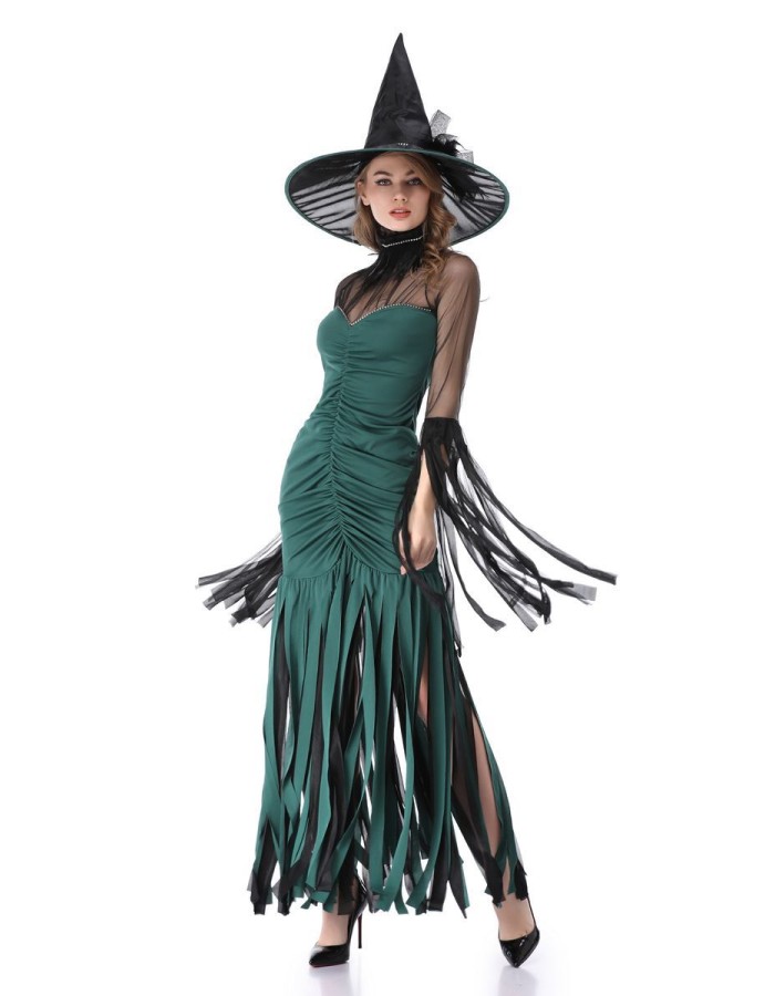 Halloween Deluxe Queen Witch Costume