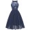 Elegant Wedding Chiffon Halter Women Party Summer Dress Casual CD1645