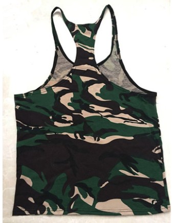 Gym Tank Top Fitness Muscle Camouflage Vest M6105