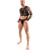 Men Sexy Fishnet Hollow Out Club Outfit Bar Role Temptation Play Fun Uniform N811