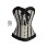 white polka dot lace corset m1802a