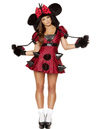 Red Mickey Mouse Costume M4837