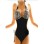One pieces sexy leopard bikini M5327b