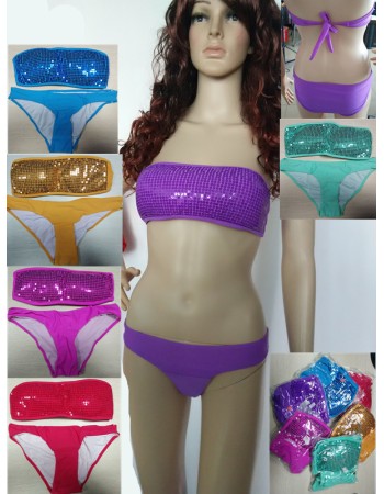 Exotic Sequin Sexy Bikini M5247