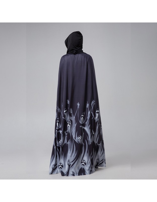 Halloween Costume Skeleton Ghost Bride Movie Role-Playing Game Uniform YM8717