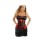 sexy satin corset with skirt 1753H