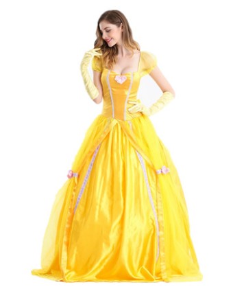 Fantasias Beauty and Beast Belle Princess Costume M40323