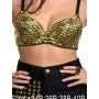 Fashion gold bra M5289a