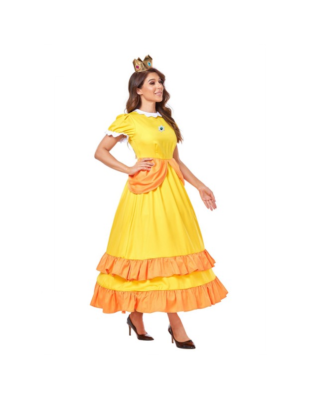 Super Mario Brothers Peach Blossom Princess Brigitte Costume Princess Brigitte SM10