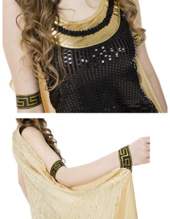 Sexy Halloween Deluxe Cleopatra Costume Dress