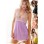 Cupcake Sprinkle Baby Doll Lingerie Set M3590d