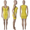 Spliced Sexy Mini Mesh Dress Womens Dresses Fashion M059