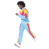 Halloween Couple Set Retro Costume 70's Disco Hippie Dance Cosplay Disco MS5580-5587