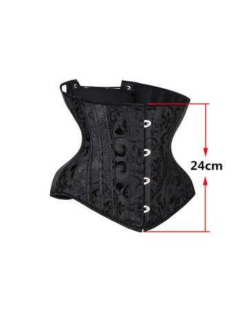24 Steel Bones Underbust Slimming Waist Trainer Corset MS1524