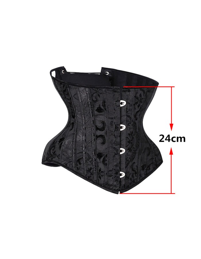 24 Steel Bones Underbust Slimming Waist Trainer Corset MS1524