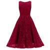 Party Elegant Slim Ladies Dinner Sexy Lace Birthday Dress CD1785