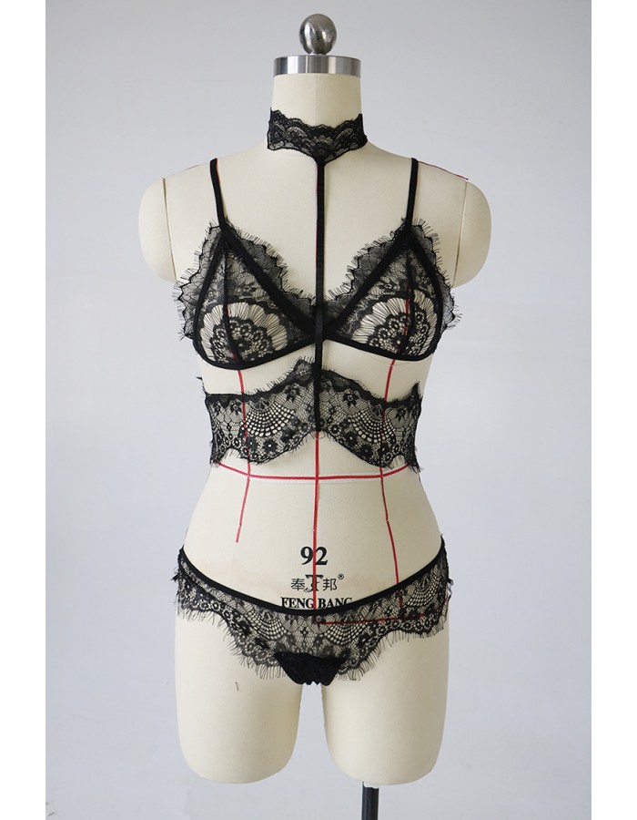 Ladies sexy lace Lingerie set  BS256