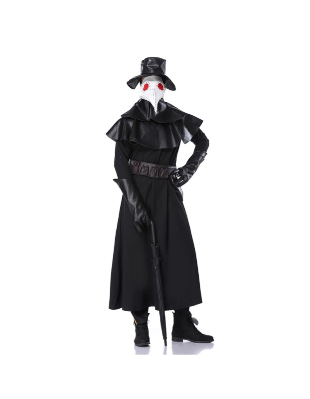 Halloween Assassin's Creed Uniform Plague Doctor Punk Style Costume SM1914