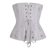 24 Steel Bone Sexy Black Jacquard Underbust M1286